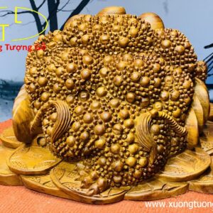Tượng Cóc Thiềm Thừ Hương Đá