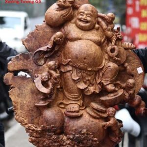 Diện Di Lặc 5 Tiểu Đứng Đồng Xu Tiền Nu Hương
