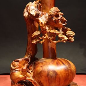 Bình Bon Sai Gỗ Hương