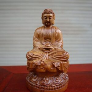Tượng Phật Tổ Như Lai Gỗ Bách Xanh