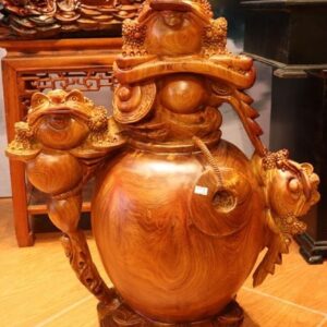Tam Cóc Chấn Chum Tiền Gỗ Hương