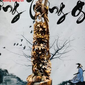 Phượng Hoàng lửa gỗ sưa.
