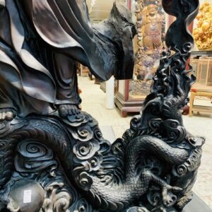 Đạt ma ngự tam long gỗ trắc
