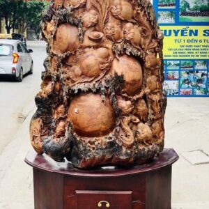 Thập Bát cá La Hán gỗ sun hương