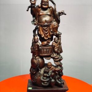 Di Lặc Tam Tiểu Gỗ Trắc