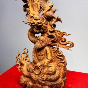 Đạt Ma Phục Long Gỗ Sưa