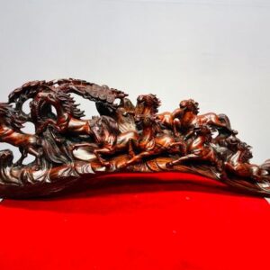 Cầu Bát Mã Cây Tùng Gỗ Trắc
