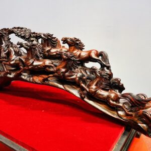 Cầu Bát Mã Cây Tùng Gỗ Trắc