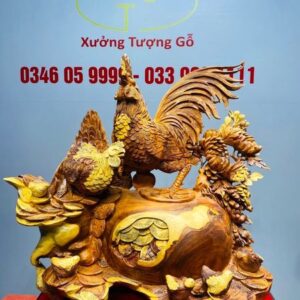 Gia Đình Gà Gỗ Hương Ta