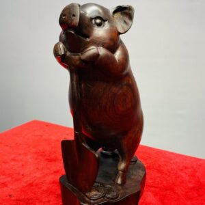 Heo Cày Cuốc Gỗ Trắc
