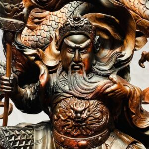 Quan Công Hàng Long Gỗ Trắc