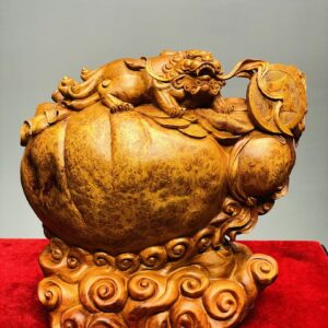 Nhất Nghê Trấn Bao Tiền Gỗ Nu Ngọc Am