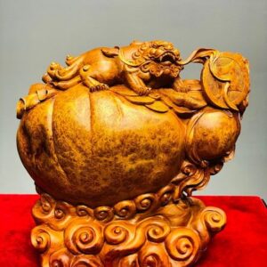 Nhất Nghê Trấn Bao Tiền Gỗ Nu Ngọc Am
