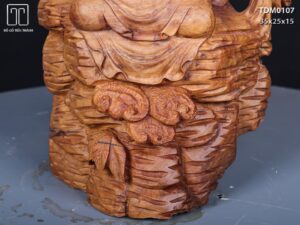 Đạt Ma Ngồi Thiền Gỗ Bách Xanh
