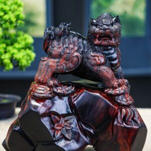 Nghê gỗ trắc